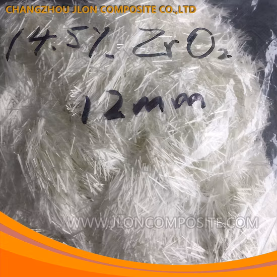 Fibre de verre Ar à brins coupés en verre Ar à haute résistance pour le génie civil